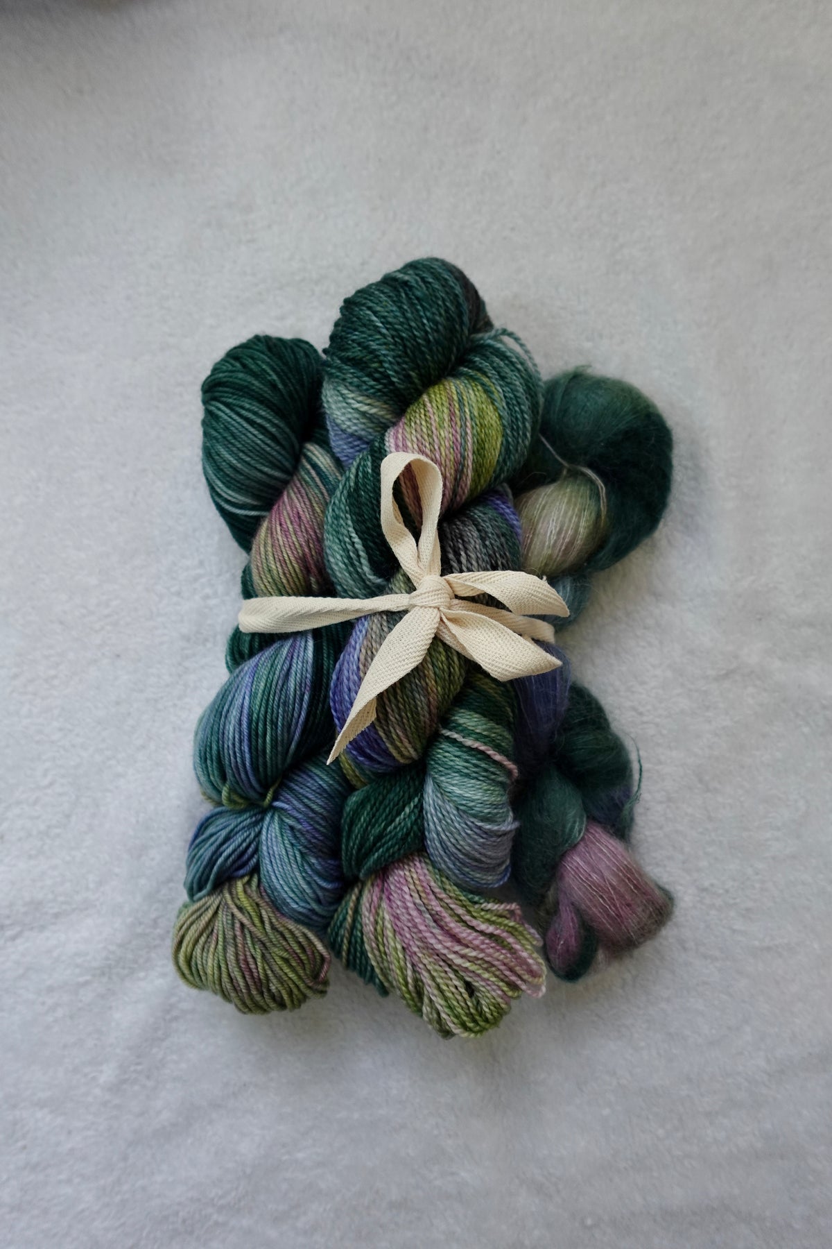 3 Skein Mystery Bundle - Hand Dyed Yarn