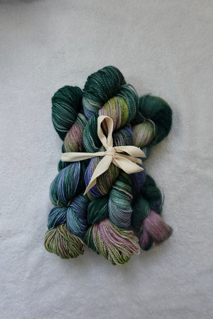 3 Skein Mystery Bundle - Hand Dyed Yarn