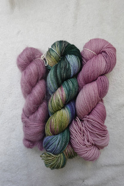 3 Skein Mystery Bundle - Hand Dyed Yarn