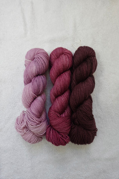 3 Skein Mystery Bundle - Hand Dyed Yarn