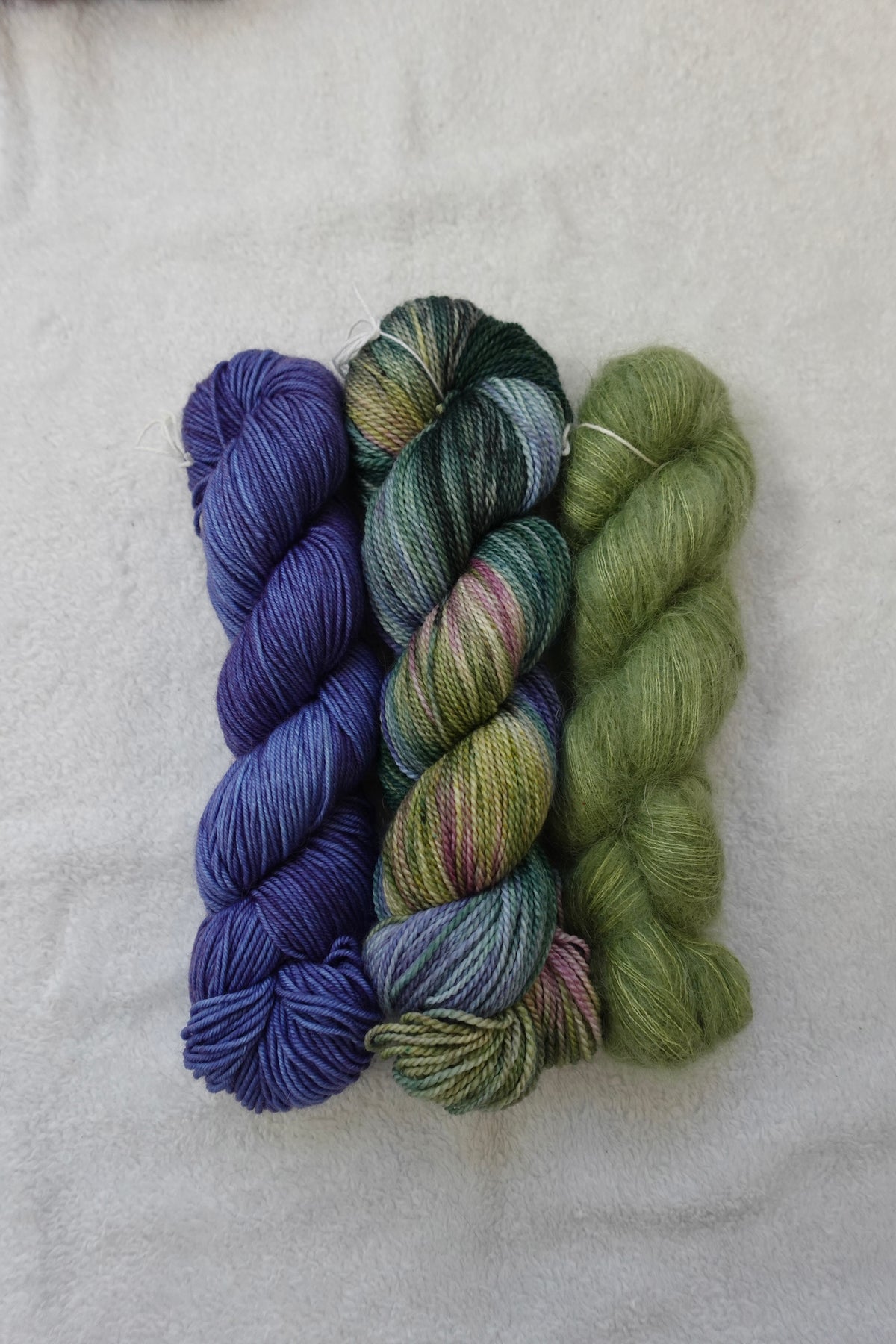3 Skein Mystery Bundle - Hand Dyed Yarn