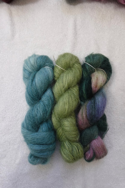 3 Skein Mystery Bundle - Hand Dyed Yarn