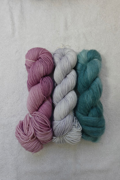 3 Skein Mystery Bundle - Hand Dyed Yarn