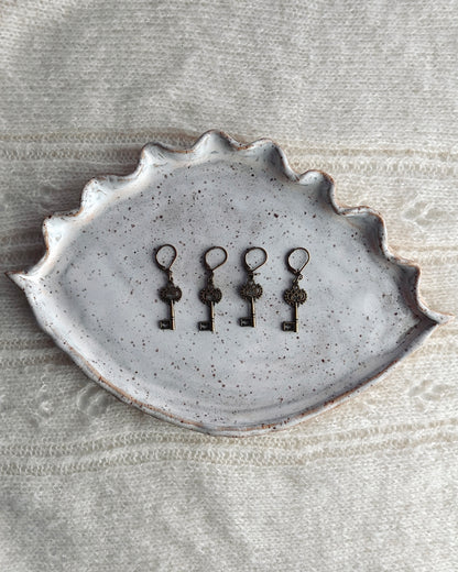 Antique Key - Stitch Markers