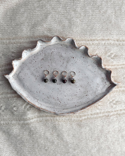Crowned Dragon's Blood - Stitch Markers