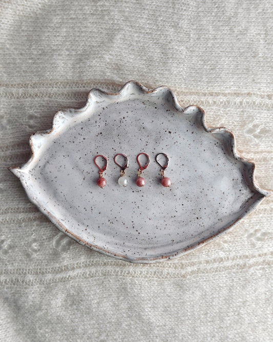 Blushing Sun - Stitch Markers