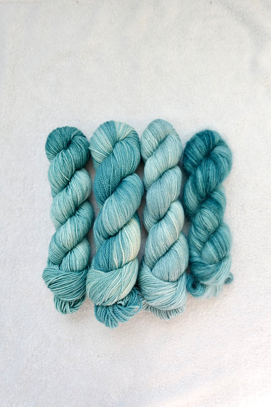 Reflections - Lotus Oasis Hand Dyed Yarn