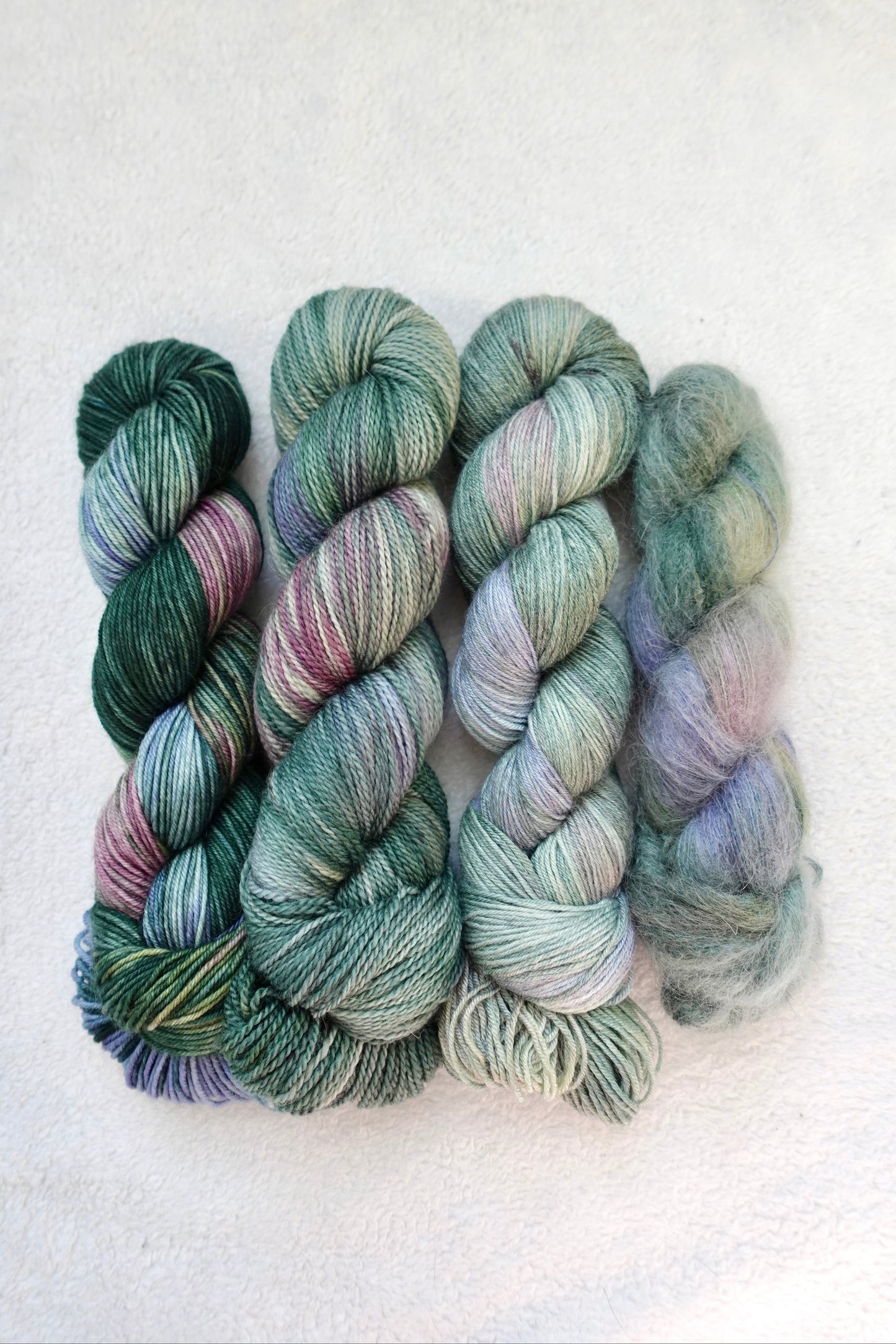 Midnight Oasis - Lotus Oasis Hand Dyed Yarn