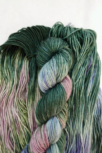 Midnight Oasis - Lotus Oasis Hand Dyed Yarn