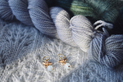 Opalescent Star - Stitch Markers