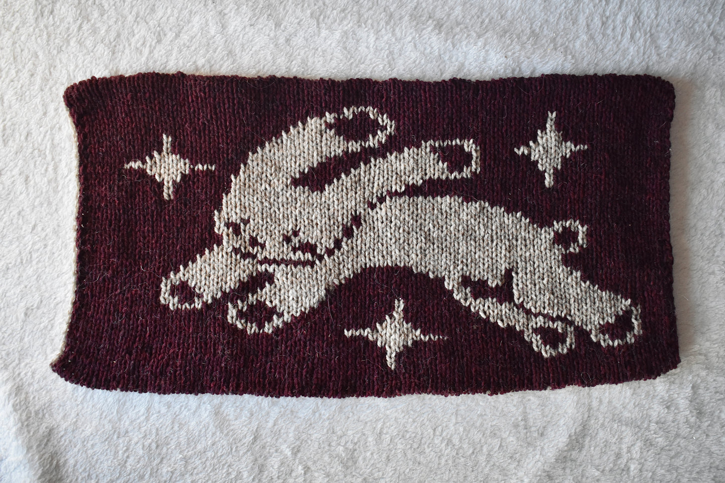 Celestial Bunny Tapestry - PDF Knitting Pattern
