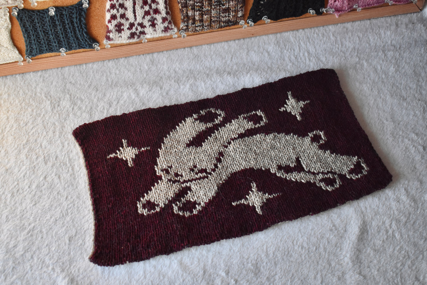 Celestial Bunny Tapestry - PDF Knitting Pattern