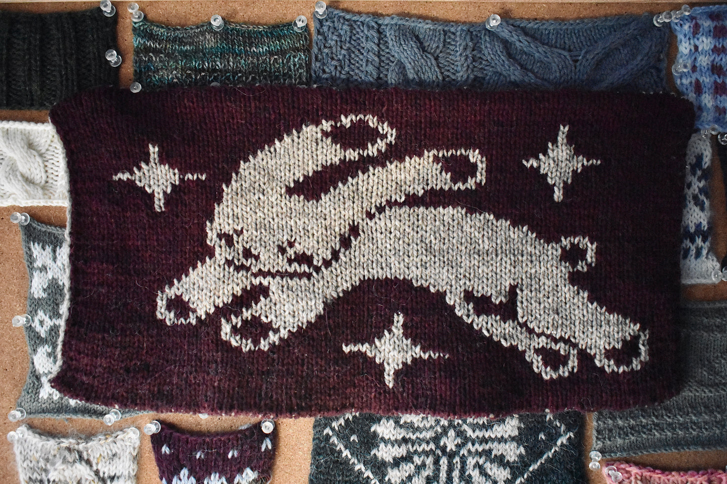 Celestial Bunny Tapestry - PDF Knitting Pattern