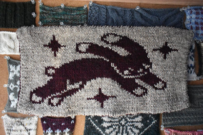 Celestial Bunny Tapestry - PDF Knitting Pattern