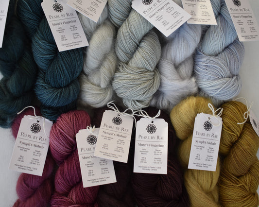 Flourishing Thalia - Hand Dyed Yarn Kits