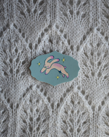 Celestial Bunny Sticker