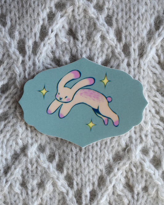 Celestial Bunny Sticker