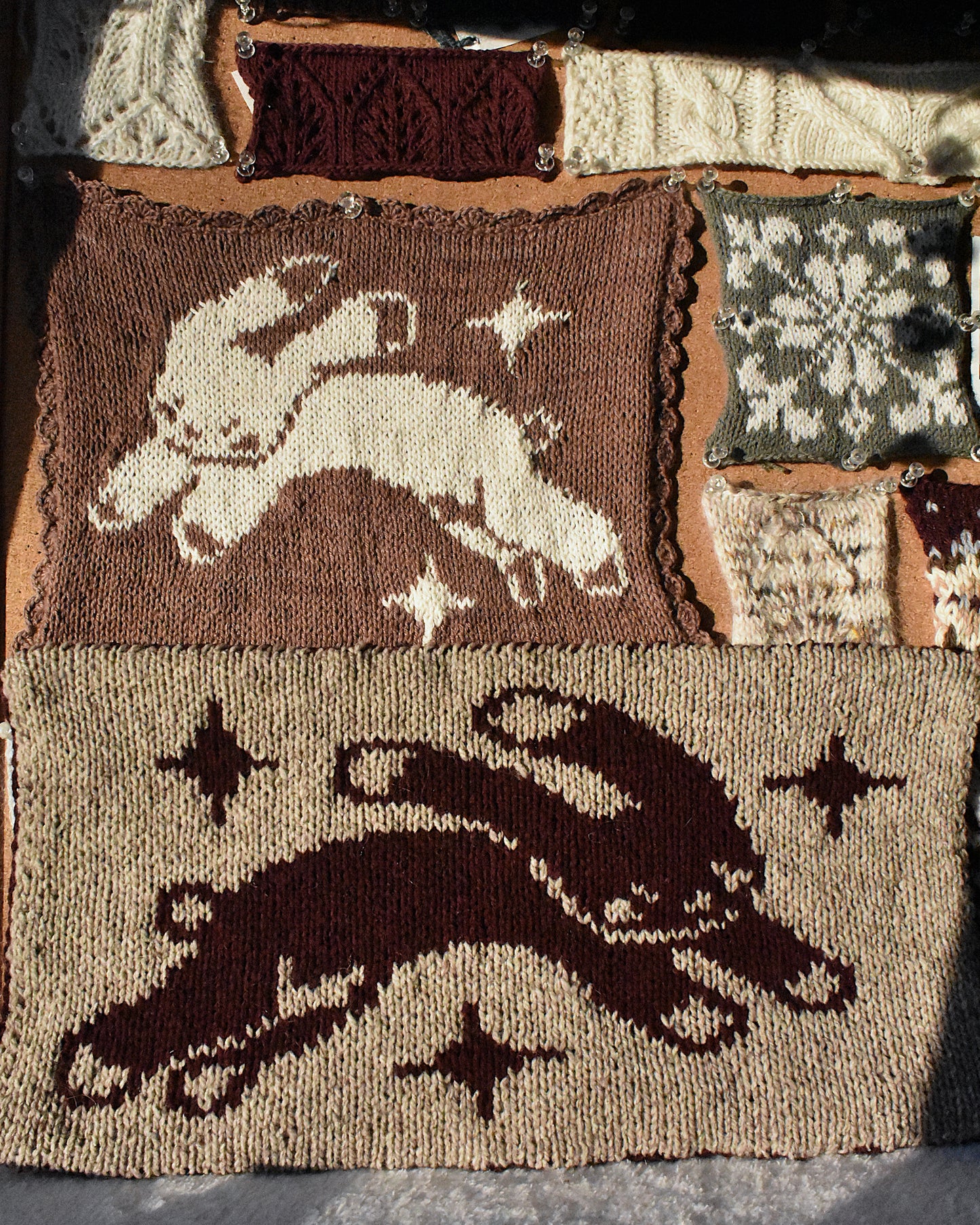 Celestial Bunny Tapestry - PDF Knitting Pattern