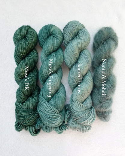 Lush - Lotus Oasis Hand Dyed Yarn