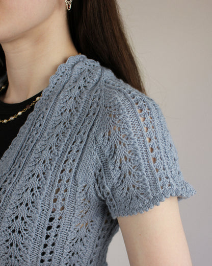 Astraea Blouse - PDF Knitting Pattern