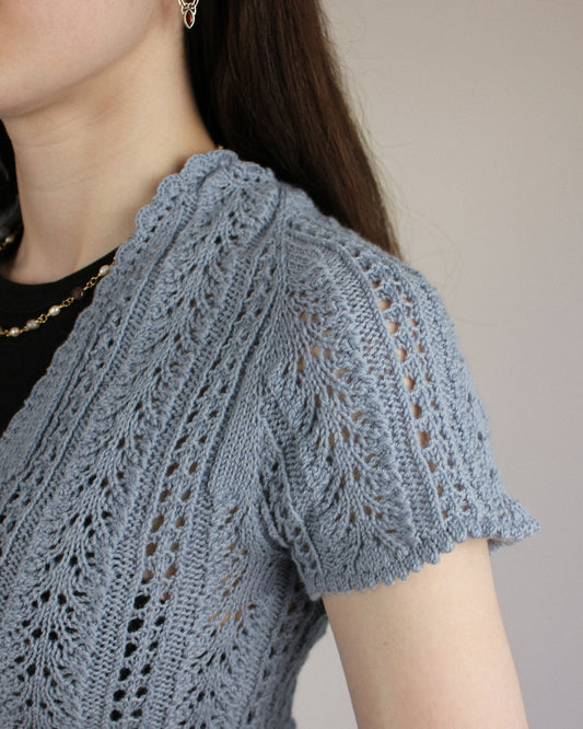 Astraea Blouse - PDF Knitting Pattern