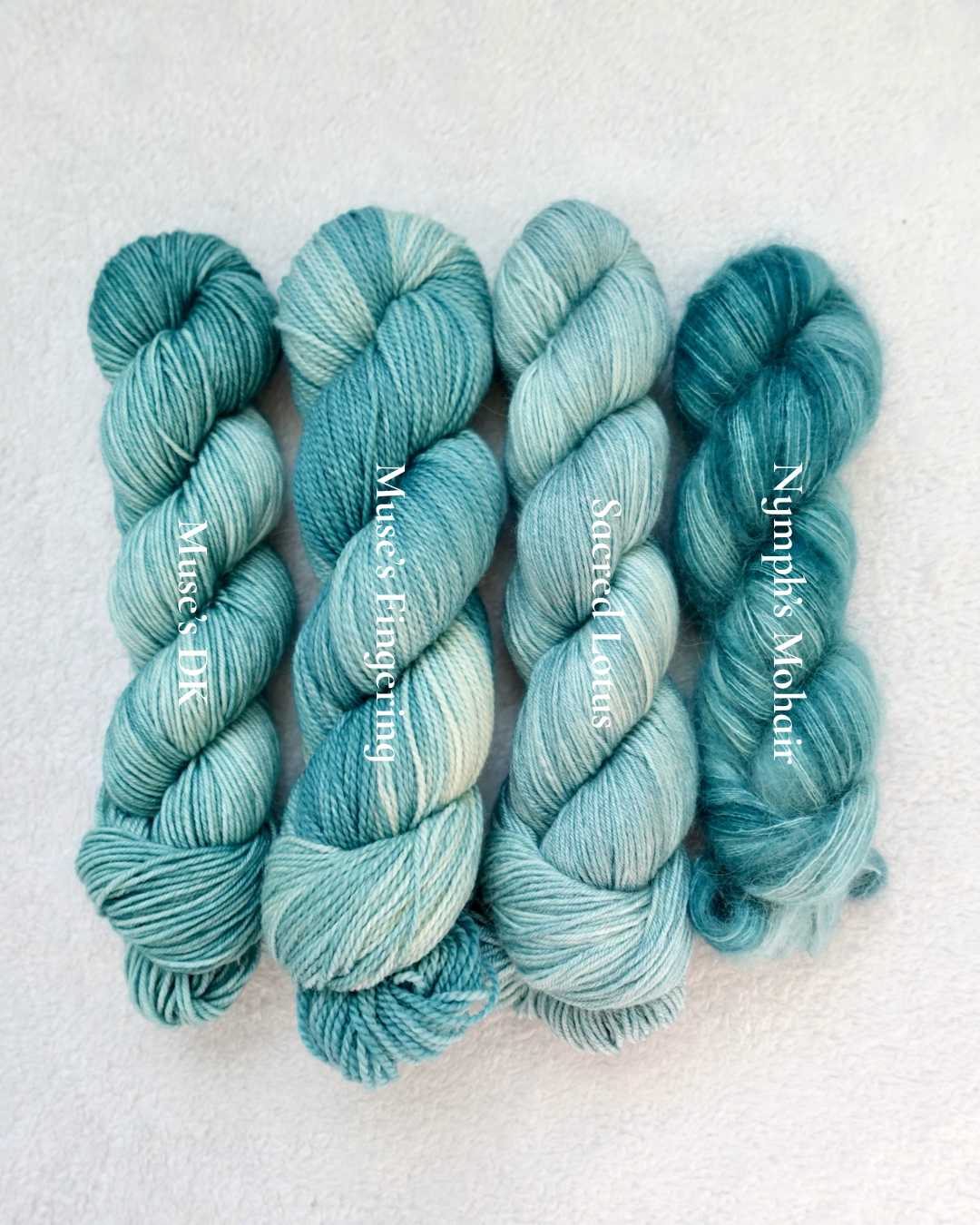 Reflections - Lotus Oasis Hand Dyed Yarn