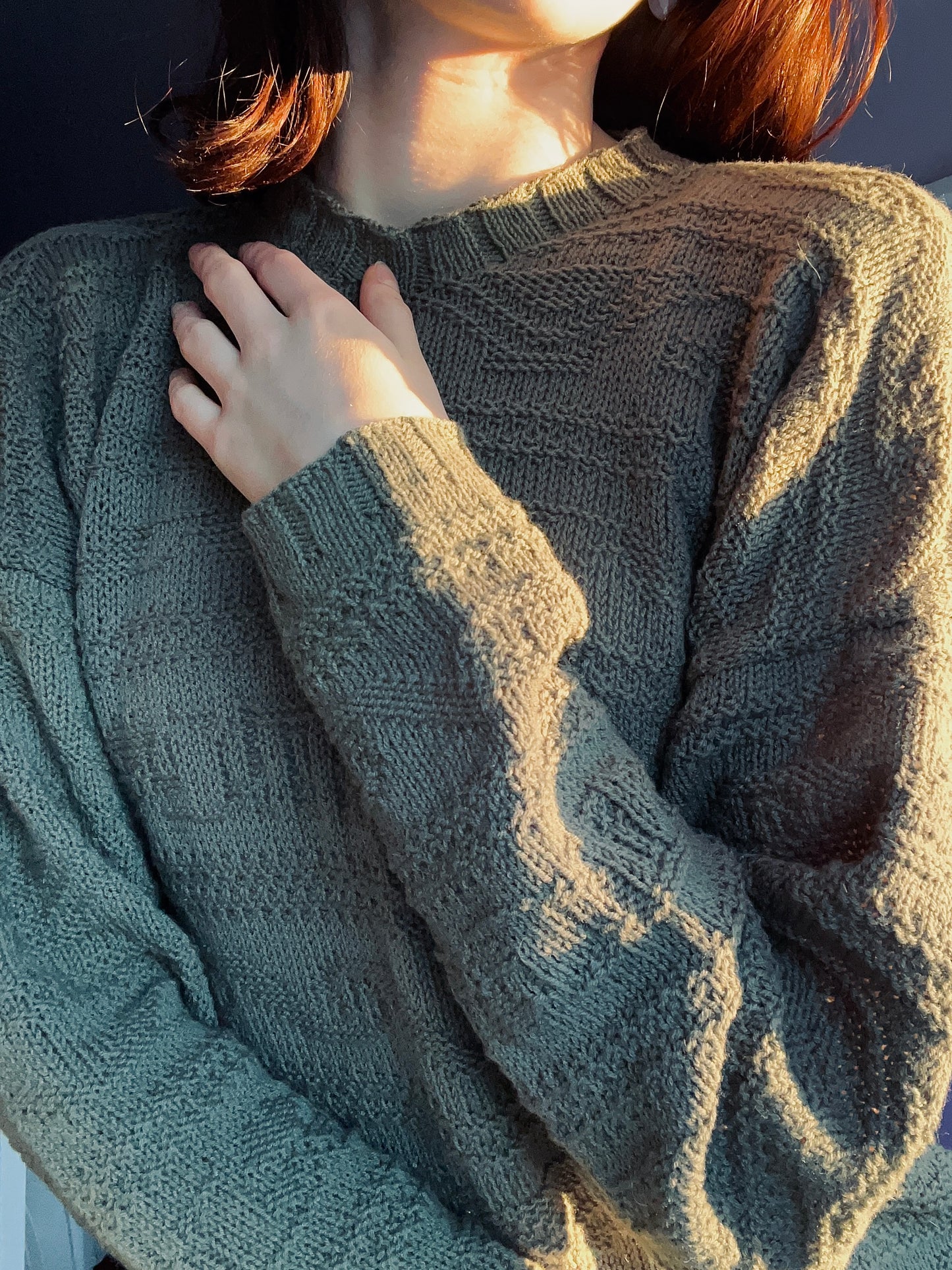 Paris Pearl Sweater - PDF Knitting Pattern