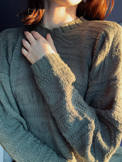 Paris Pearl Sweater - PDF Knitting Pattern