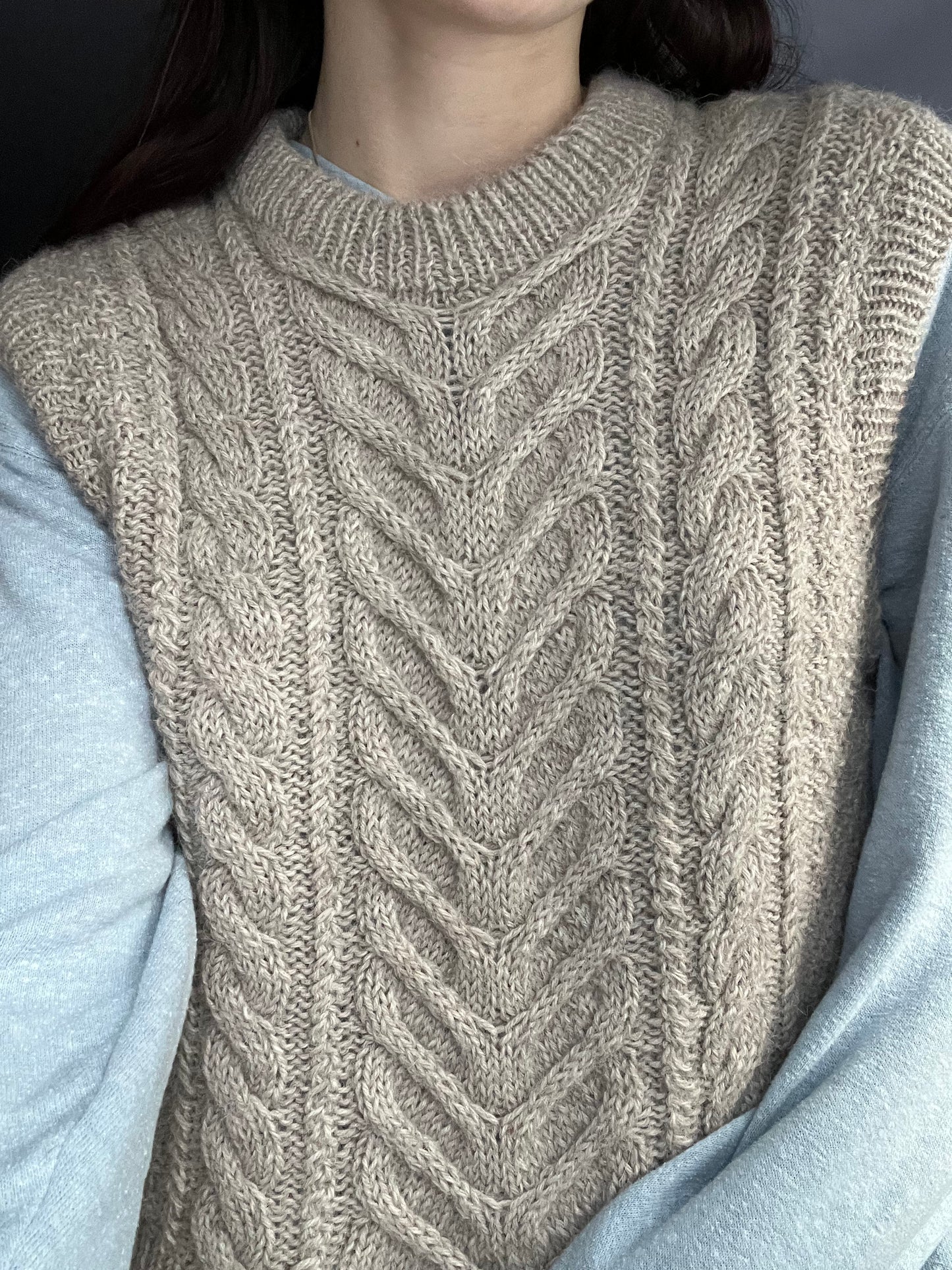 Allani Slipover - PDF Knitting Pattern