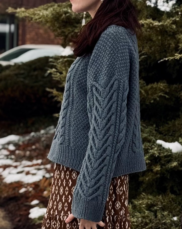Allani Sweater - PDF Knitting Pattern