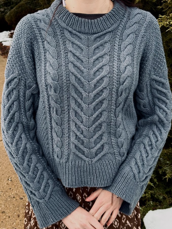 Allani Sweater - PDF Knitting Pattern