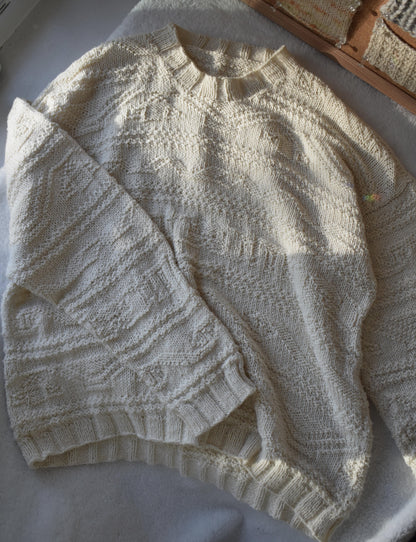 Paris Pearl Sweater - PDF Knitting Pattern